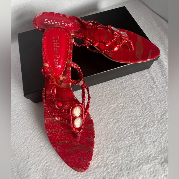 Golden Peak Red Size 8 - Picture 3 of 4